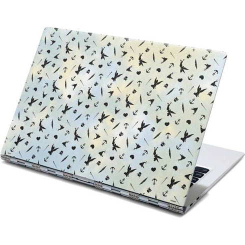 Disney Tinker Bell Fairy Size Pattern Yoga 910 2-in-1 14in Touch-Screen Skin